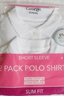 GEORGE BLUZECZKA T-SHIRT KRÓTKI RĘKAW 10 LAT 140 SLIM FIT