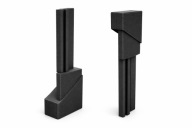 ŚLIZG BLOKADA PROWADNICA ROLETY BAGAŻNIKA PEUGEOT 508 SW KOMPLET