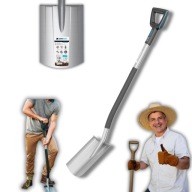 SZPADEL PROSTY ENERGO DO TWARDEJ GLEBY, SAFETOUCH 123CM 40-001 CELLFAST