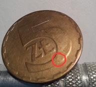 5 ZŁ. 1981 rok, piękna, bardzo rzadka, "DUCH".