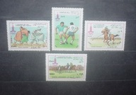 seria Mi 1236 - 1239 ** AFGANISTAN OLIMPIADA MOSKWA