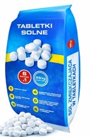 Tabletki solne 25 kg SÓL TABLETKA DO ZMIĘKCZACZY WODY UZDATNIANIA