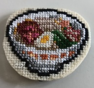 ramen rosół zupa haft zawieszka brelok