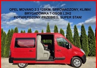 Opel Opel Movano 2.3 125KM L2H2 Dubel Kabina 2.3 Diesel 125KM
