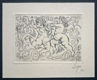 *KP* Rózga Leszek - Ex libris Celiny, C3, 1970