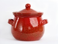 Ceramiczny Garnek 18 cm 2,3L Etruscan Safari Rosso
