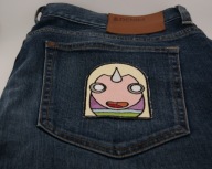 Naszywka Haftowana PANNA JEDNOROŻEK Adventure Time – 9,5 x 7 cm