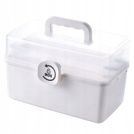 POJEMNIK APTECZKA ROZKŁADANA PRZENOŚNA ORGANIZER NA LEKI LEKARSTWA