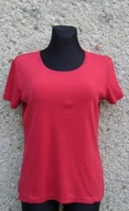 s.Oliver damska bluzka t-shirt moc czerwieni rozm.42