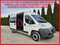 Fiat Ducato MultiJet Brygadowka 9-osob L2H2, Doka, Dubel, Klima, 211tys, S