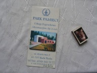 RUDA ŚLĄSKA PARK PAMIĘCI FOLDER