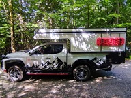 kamper, zabudowa kamperowa na pickupa, kapsuła