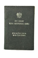 KSIĄŻECZKA WOJSKOWA PODPORUCZNIK GDYNIA 1973 r. BDB STAN