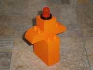LEGO DUPLO ŚWIATŁO ORANGE POMARAŃCZOWE KLOCKI 8 SZT