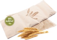 PODUSZKA Z ZIARNAMI PSZENICY: TERAPIA CIEPŁEM I ZIMNEM, 20x53 CM PREMIUM