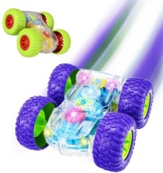 Autko przewrotek twister kaskader ze światłem 360°