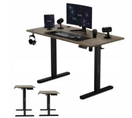 Biurko elektryczne Sense7 Nojo 120x60 cm regulacja 72-118 cm dąb