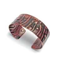 Ładna bransoleta z miedzi. Jak dawna Rytosztuka lub ORNO.