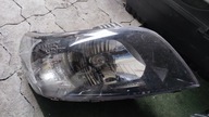 chevrolet aveo t250 08-11 lampa prawa przód czarny wkład uszkodzona EU