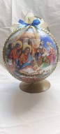 Bombka bombki ręcznie robione 15 CM decoupage M4