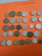 Europa 31 różnych monet z 19 krajów przed Euro