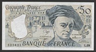 Francja 50 franków 1990 - de la Tour - E.59