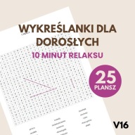 Wykreślanka PDF astrologia & znaki zodiaku – 54 strony relaksu