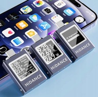 Tester USB Typ-C Amperomierz Woltomierz Miernik prądu napięcia LCD HIDANCE