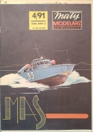 Mały Modelarz 4/1991 kuter torpedowy MAS