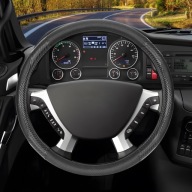 ZATOOTO Pokrowiec Na Kierownicę 42cm Skórzany Sportowy Antypoślizgowy