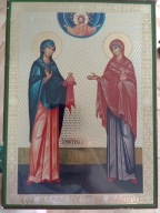 Ikona świętej Marii i Świętej Marty przywieziona z monasteru na Granarce