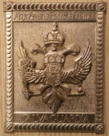 SALVAGUARDIA - ESSEN - NIEMCY - CIEKAWY MEDAL, SREBRO 925, WAGA 65,61 GRAM