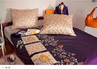 pościel z satyny 160x200 + 2x70x80 zamek S DC 28 A-pol