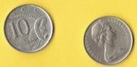 Australia 10 Cents 1971 r.