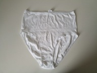 Śliczne markowe majtki Queentex EUR 54 białe bawełniane