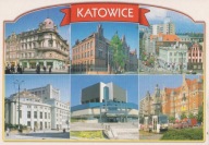 KATOWICE - LICEUM - TEATR - BIBLIOTEKA ŚLĄSKA - RYNEK - KORFANTEGO