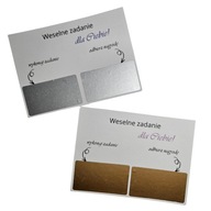 Zdrapki weselne "WESELNE ZADANIE DLA CIEBIE" z MINI kopertą w cenie