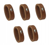SZLUFKA DO PASKA DO SPODNI SKÓRZANA HANDMADE RĘCZNIE ROBIONA 4CM 40MM 5 SZT