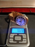 Zegarek złoty męski ze złotą bransoletą RAKIETA, próba 583,waga 70.28 g