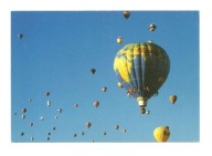 Pocztówka - Balony i zawody w Albuquerque ...