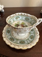 Piękna secesyjna filiżanka