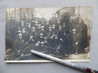 15 Pułk Piechoty ŻOŁNIERZE W.P. HEŁMY Z ORŁAMI PIECZĘĆ PUŁKOWA FOTO-przedw.