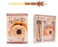 NOTATNIK KAPIBARA DŁUGOPIS NOTES PAMIĘTNIK MAGNETYCZNY ZESTAW