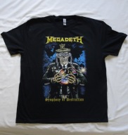 Megadeth Symphony of Destruction koszulka XL orginał koncert 4.06.26.Gdańsk
