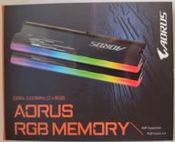 Nowa pamięć RAM GIGABYTE 2x8GB (16GB) DDR4 3333MHz XMP RGB Fusion 2.0