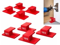 Uchwyt Szablon do Montażu Frontów Meblowych 16mm - Szybki Montaż - Zestaw