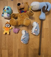 ZESTAW MASKOTEK PLUSZAKÓW -7 SZTUK