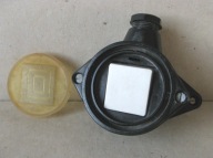 PSTRYCZEK - Przycisk DZWONEK HERMETYCZNY na FURTKĘ Czarny BAKELIT z ŻELKIEM