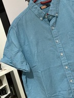 O Koszula Dressmann błękitna 100% delikatna bawełna kieszeń duża 2XL