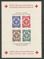 POCZTA OBOZOWA, DACHAU, Fi: BLOK 1a (*)